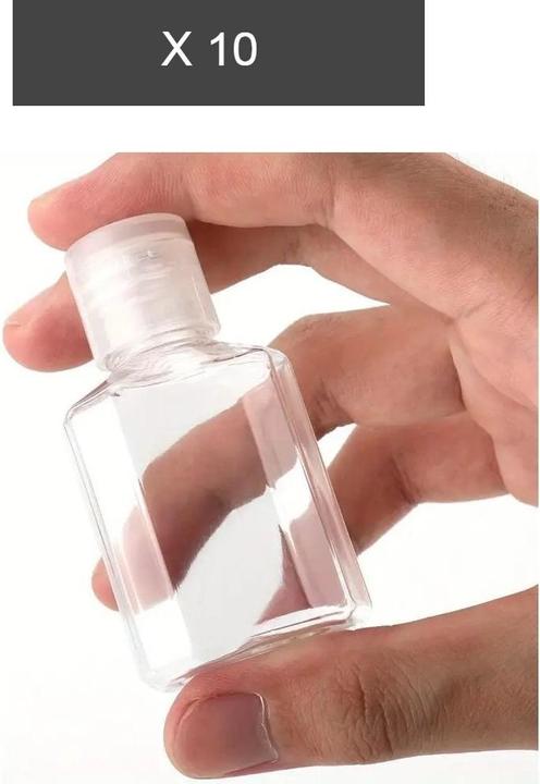 Image du produit Swissdetector 10 X Durchsichtige Plastikflaschen zu 1,01 oz (Flacons pour liquide)