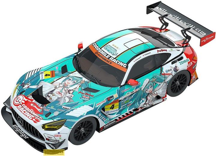 Produktbild Good Smile Company Hatsune Miku GT Project Fahrzeug 1/64 Hatsune Miku AMG 2023 Season Opening Ver. 7 cm