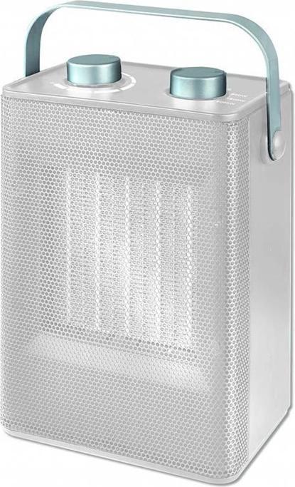 Actual product image Ensonordic Stylish mini heater 800 to 2000 W 230V in white, for indoor use.