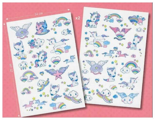 Immagine prodotto Djeco Tatuaggi Unicorni