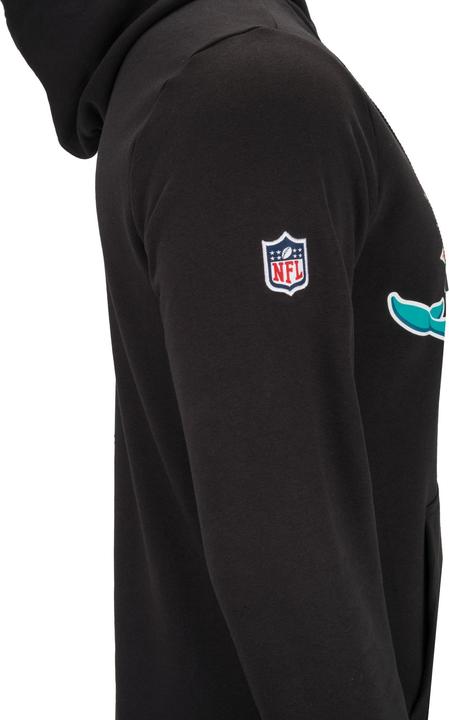 Produktbild New Era NFL Fleece Hoody - VERTICAL Miami Dolphins - XS (XS)
