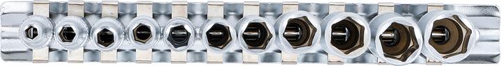 Actual product image BGS Steckschlüssel-Einsatz-Satz (4 mm, 5 mm, 5.5 mm, 6 mm, 7 mm, 8 mm, 9 mm, 10 mm, 11 mm, 12 mm, 13 mm)