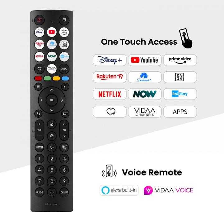 Immagine prodotto Hisense TV 75U6NQ (189 cm (75 pollici), nero/grigio scuro, UltraHD/4K, triplo sintonizzatore, Mini LED) (75", LED, 4K, 2024)