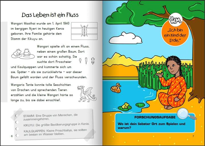 Produktbild Wangari Maathai - Die Mutter der Bäume (Deutsch, Heike Wolter, Julia Christof, Bettina Springer-Ferazin, 2022)
