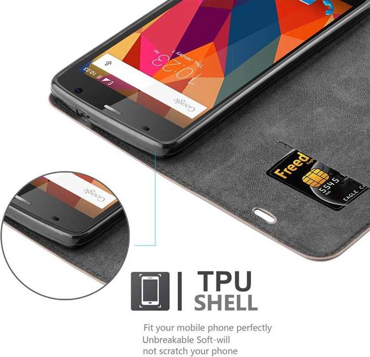 Produktbild Cadorabo Book Invisible Magnet Cover (ZTE Blade L5)