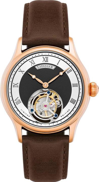 Actual product image Thomas Earnshaw ES-8213-03 Palmerston Tourbillon Skeleton Men's Watch 42mm (Analogue wristwatch, 42 mm)