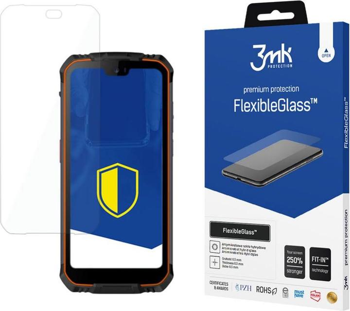 Actual product image 3MK FlexibleGlass do Doogee S68 Pro (1 Piece, Doogee S68 Pro)