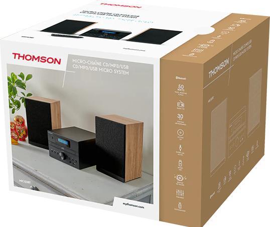 Actual product image Thomson Micro Sound System Bt Radio Fm (Bluetooth, 1x 40 W)
