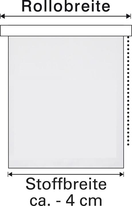 Actual product image My home EASYFIX double roller blind (55 x 150 cm)