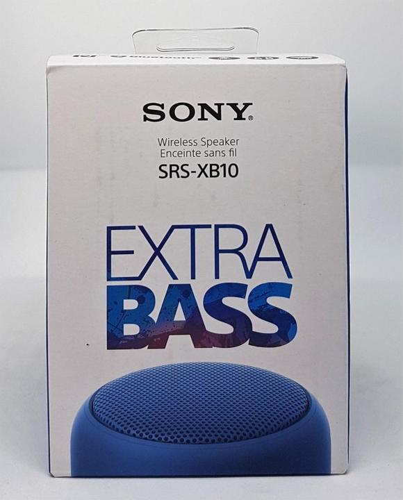 Image du produit Sony Srs-Xb10 (16 h, Fonctionnement sur batterie)