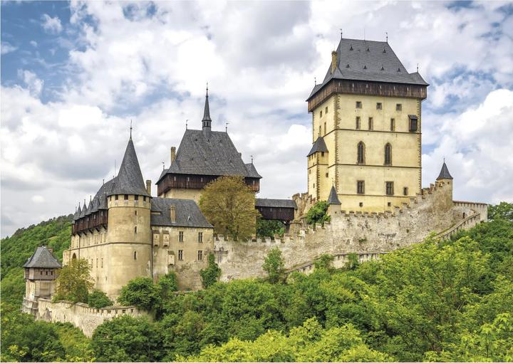 Immagine prodotto Dino Puzzle Castello di Karlstejn, Repubblica Ceca 500 pezzi (500 pezzi)