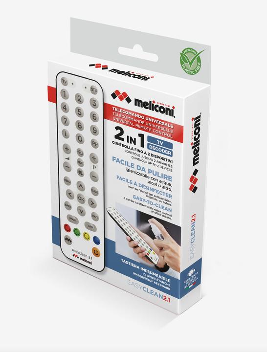 Actual product image Meliconi 802110 Universal Remote Control Buttons (Universal remote control)