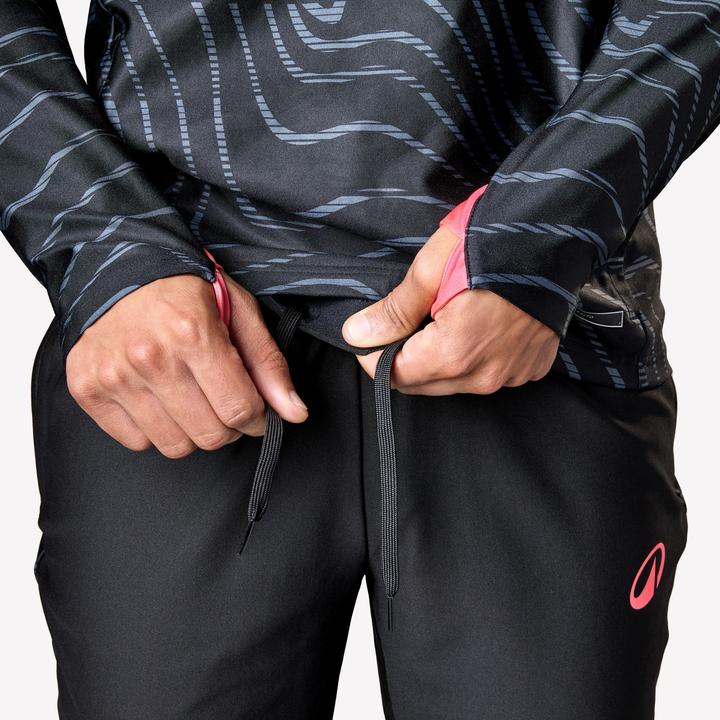 Immagine prodotto Kipsta Pantaloni da allenamento da calcio da donna/uomo - VIRALTO Topo nero/grigio (W32/L33)