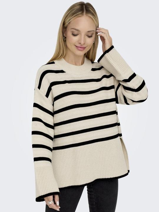 Actual product image Only Striped knit jumper (M)