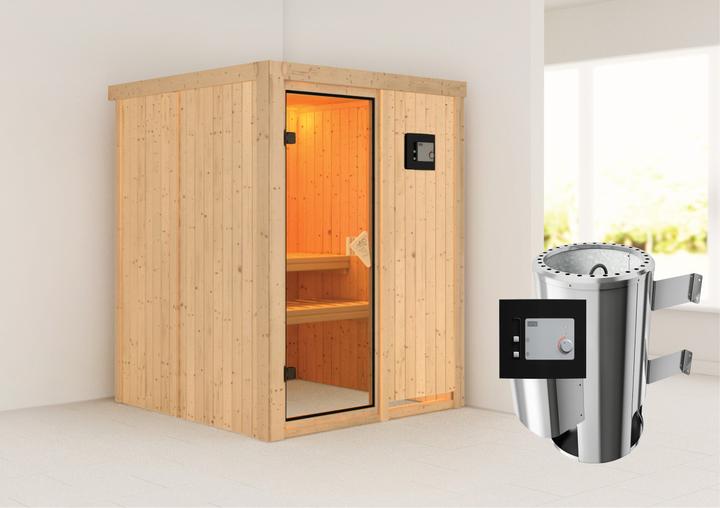 Image du produit Karibu Minja sans couronne de toit (Contrôle externe Plug & Play 3,6 KW)