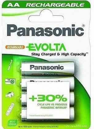 Actual product image Panasonic Rechargeable (4 pcs., AA, 2050 mAh)