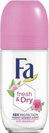 Fa Fresh & Dry Antiperspirant Peony Sorbet Roll-On 50ml (Roll-on, 50 ml)