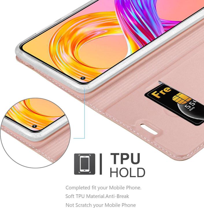 Image du produit Cadorabo Classy Book Housse pour Realme 8 4G / 8 PRO (Realme 8 Pro, realme 8)