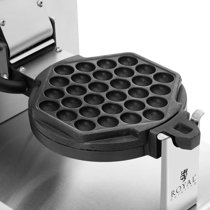 Produktbild Royal Catering Bubble-Waffeleisen Waffelmaschine Waffelautomat Profi-Waffeleisen 1200 W