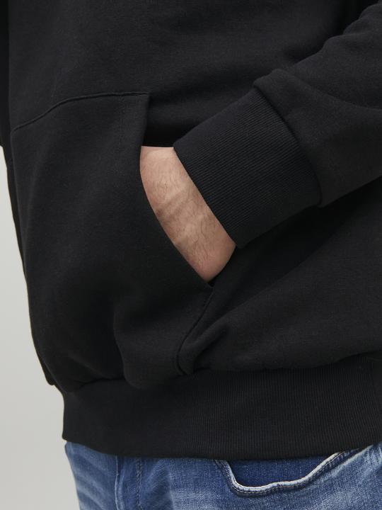 Actual product image Jack & Jones Basic Logo Plus Size Hoodie (5XL)