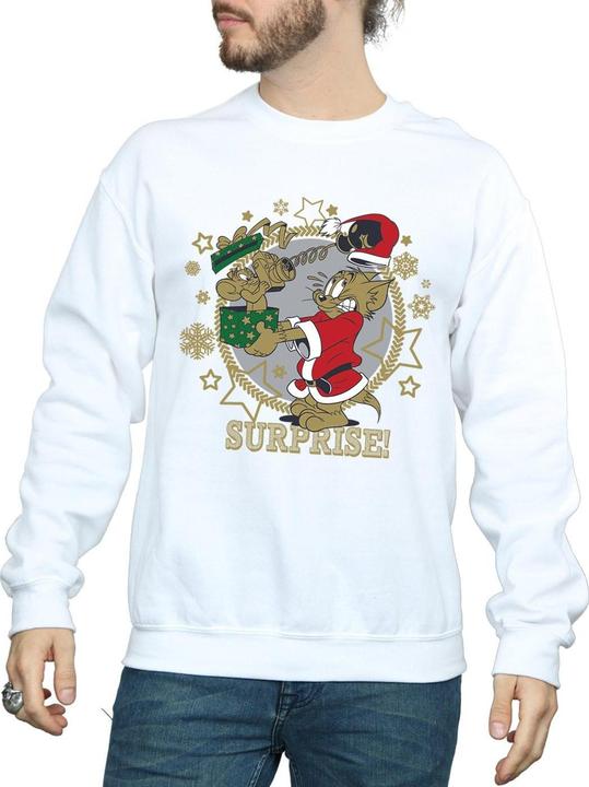 Produktbild Tom & Jerry Christmas Surprise Sweatshirt (M)