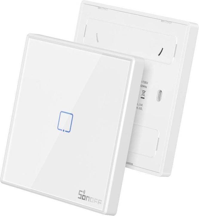 Actual product image Sonoff RF light switch T2EU1C-RF