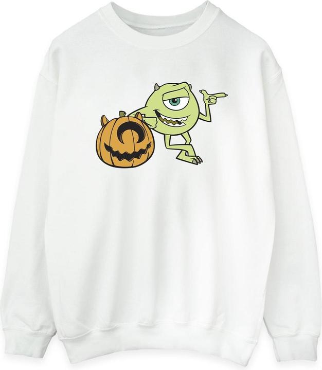 Actual product image Disney Womens/Ladies Mike Pumpkin Sweatshirt (XXL)