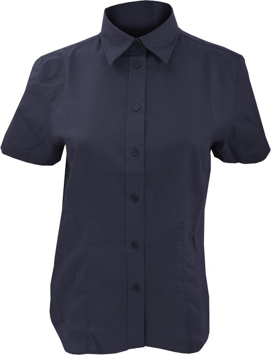 Kustom Kit Workwear Oxford Bluse Kurzarm