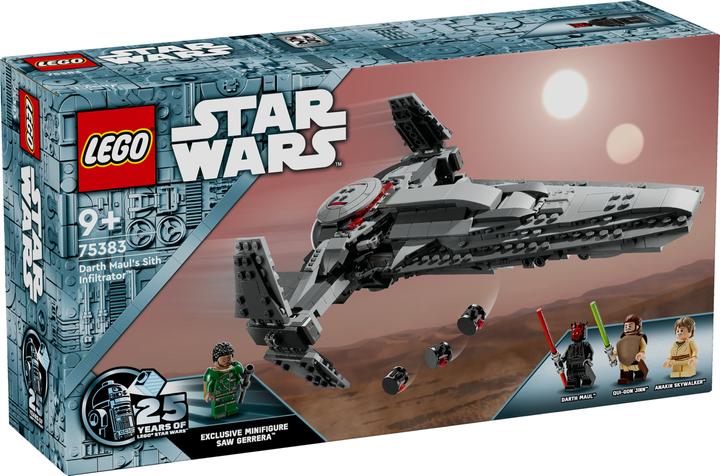 Actual product image LEGO Darth Mauls Sith Infiltrator (75383, LEGO Star Wars)