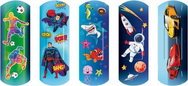 Actual product image 3M Nexcare Display Children's Plasters Happy Kids Cool 12 pieces (1 x)