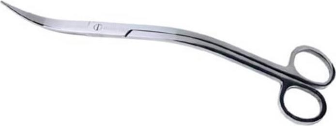 Actual product image Dupla Scaper's Tool Stainless Steel Scissors curved S-shape (Aquarium plant care)