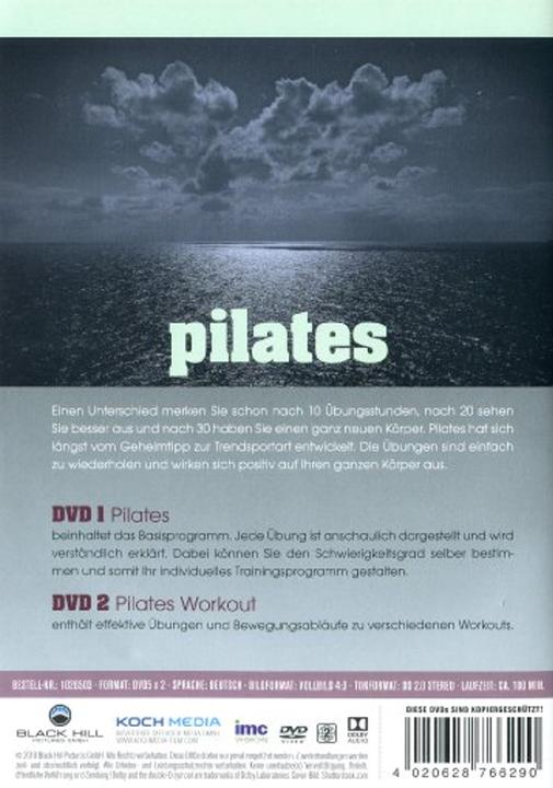 Actual product image Plaion Pilates - Fitness Box for Beginners - 2 Disc DVD (DVD, 2018, German)