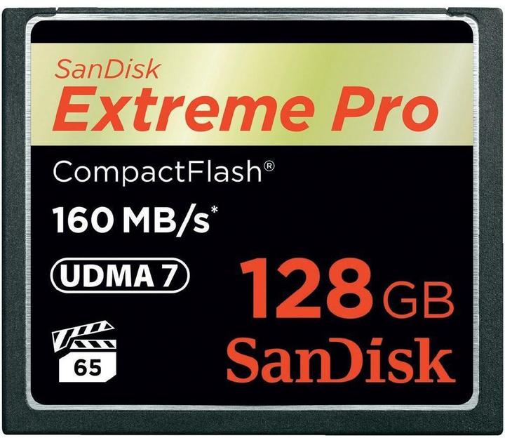 Produktbild SanDisk Extreme Pro Compact Flas (128 GB, CF)