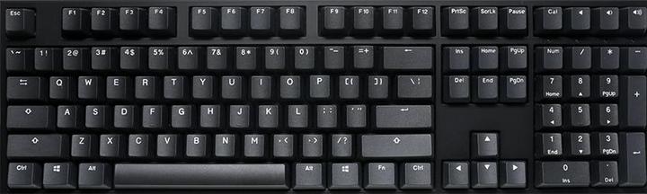 Actual product image Ducky Origin Gaming Keyboard, Cherry MX-Blue (DE, Cable)