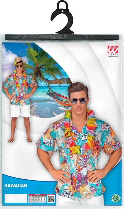 Image du produit Widmann Chemise hawaïenne en satin (XXL)