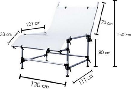Actual product image Falcon Eyes Shooting table ST-1324 130x240 (130 cm)