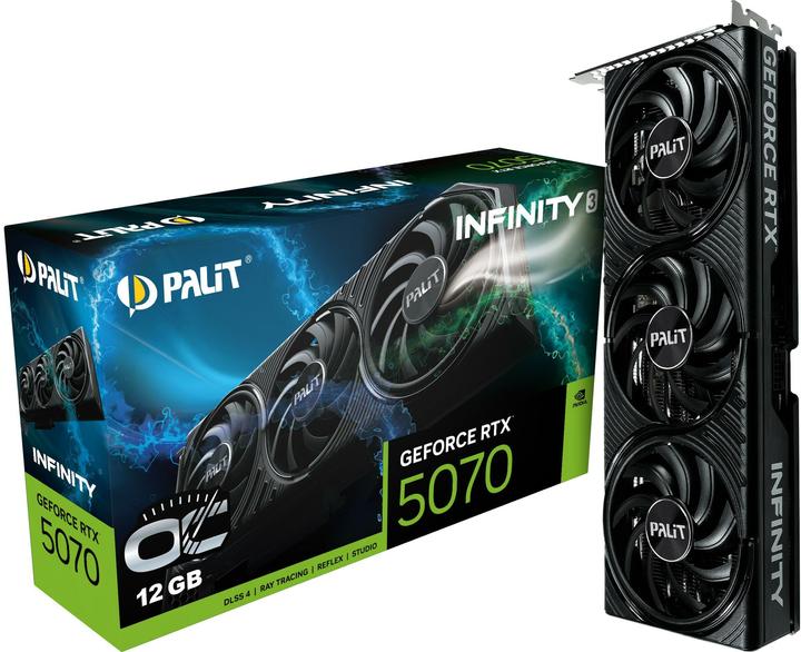 Actual product image XpertVision Palit RTX5070 Infinity 3 OC 12GB GDDR7 (12 GB)