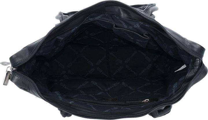 Produktbild Greenland Nature Black Nappa Shopper Tasche Leder 33 cm (12 l)
