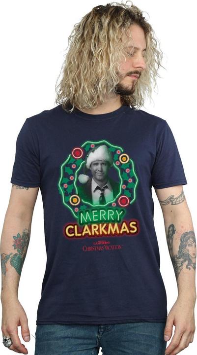 Actual product image National Lampoon´s Vacation Mens Merry Clarkmas Clark Griswold T-Shirt (XXL)
