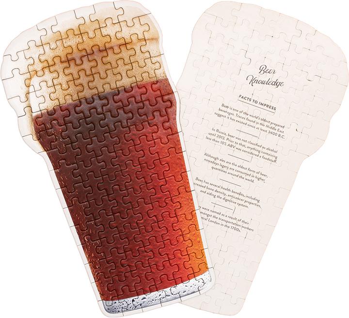 Actual product image Luckies Beer Puzzle Ale - Puzzle (100 pieces)