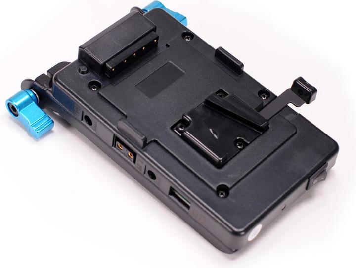 Actual product image Caruba V Mount power supply unit with 15 mm rod holder