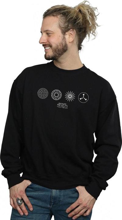 Produktbild Fantastic Beasts Circular Icons Sweatshirt (M)