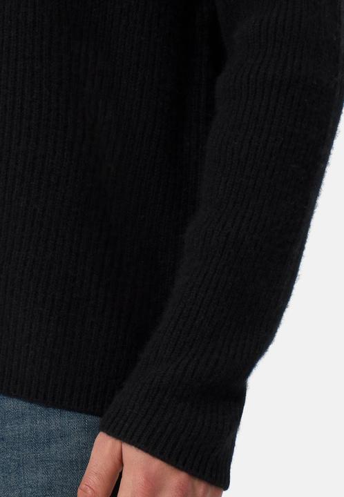 Actual product image Cash-Mere Grobgestrickter Wolle Kaschmir Rundhals Pullover (L)