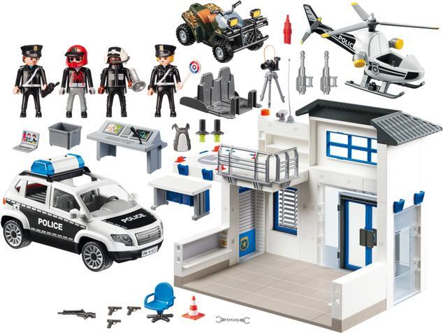 Produktbild Playmobil City Action Polizeistation (9372, Playmobil City Action)