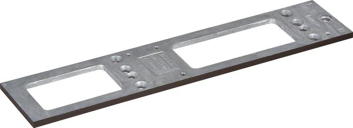 Produktbild Geze Montageplatte 5 mm dick, (Türbeschlag) für TS 4000/5000, dunkelbraun