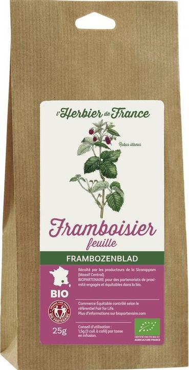 L'Herbier de France Himbeerblätter (25 g)