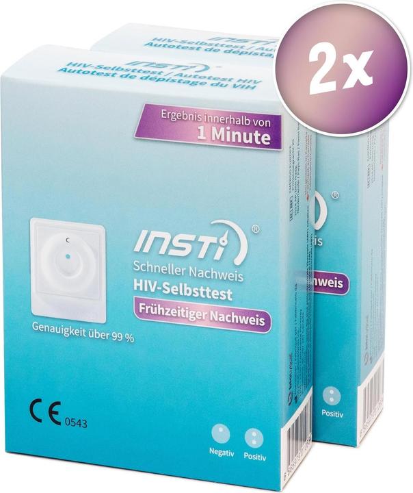 Insti HIV-Schnelltest (2 x)