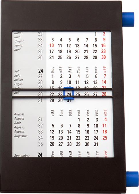 Produktbild Simplex 3-Monats-Tischkalender (A5, Kein Einband, Deutsch)