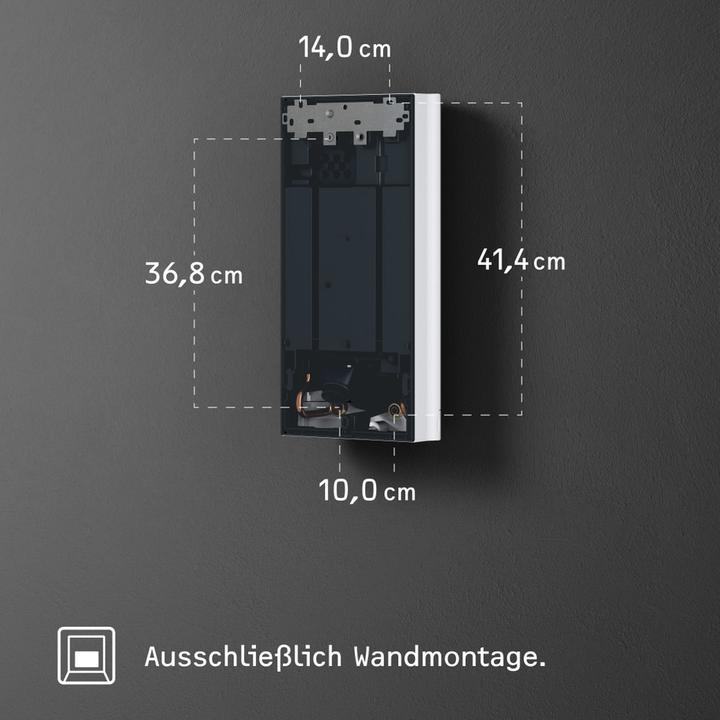Actual product image Stiebel Eltron DEL 27 Plus Electronic instantaneous water heater, temperature accurate to the degree thanks to 3i