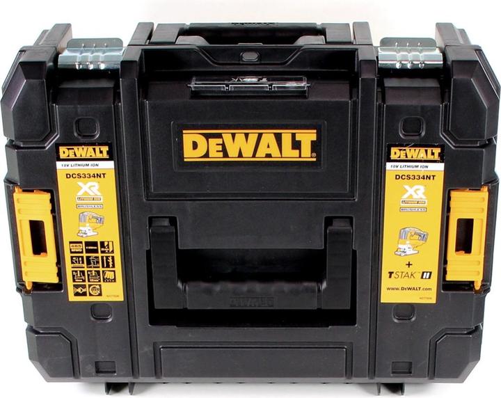 Actual product image DeWalt DCS 334 NT Battery pendulum jigsaw 18V Brushless + 1x battery 5.0Ah + TSTAK - without charger
